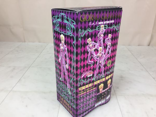 新品， 限定セール 超像可動 ジョジョの奇妙な冒険 黄金の風 ジョルノ・ジョバァーナ 荒木飛呂彦指定カラー メディコス フィギア ホビー M-10135