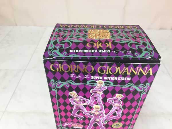 新品， 限定セール 超像可動 ジョジョの奇妙な冒険 黄金の風 ジョルノ・ジョバァーナ 荒木飛呂彦指定カラー メディコス フィギア ホビー M-10135