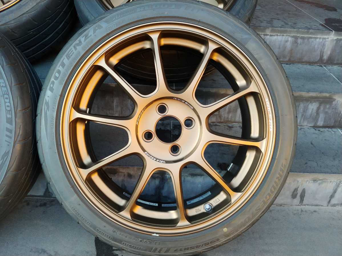 RAYS(レイズ) VOLK RACING(ボルク レーシング) ZE40 + BRIDGESTONE