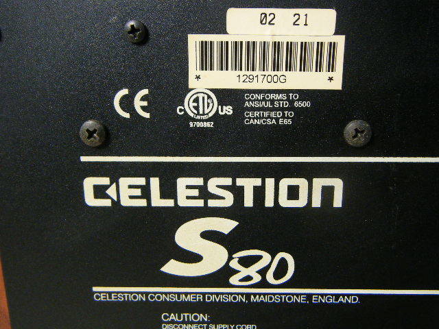 CELESTION S80 - 中古オーディオ 高価買取・販売 ハイファイ堂