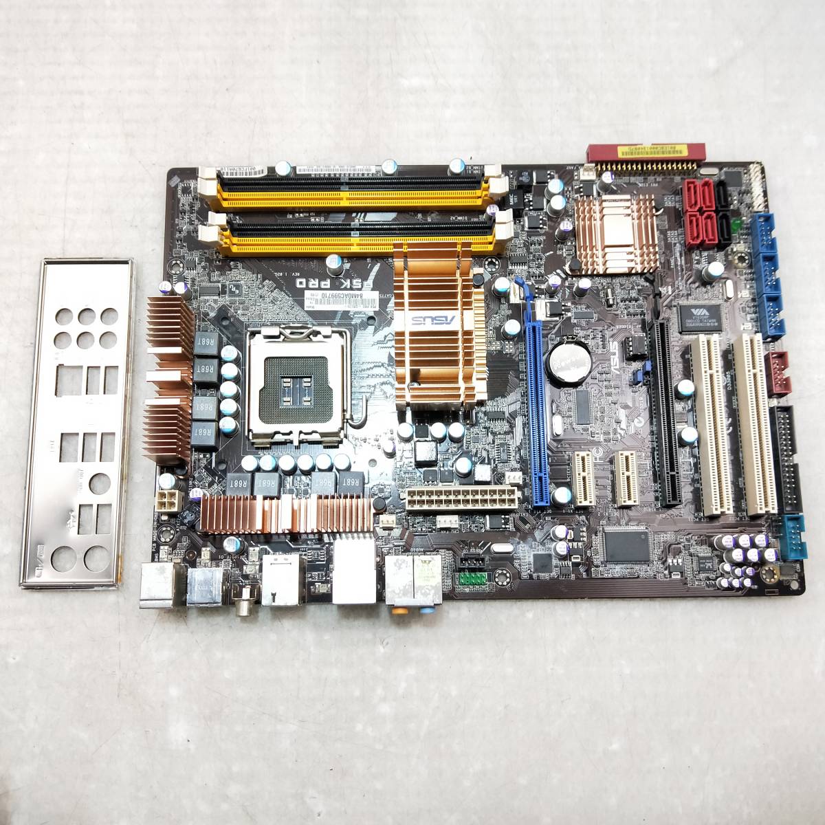 人気SALE，品質保証 パーツ BIOS確認のみ ASUS P5K PRO マザーボード LGA775 MB733(ASUSTeK)｜売買されたオークション情報、yahooの商品情報をアーカイブ公開 - オークファン ASUSTeK