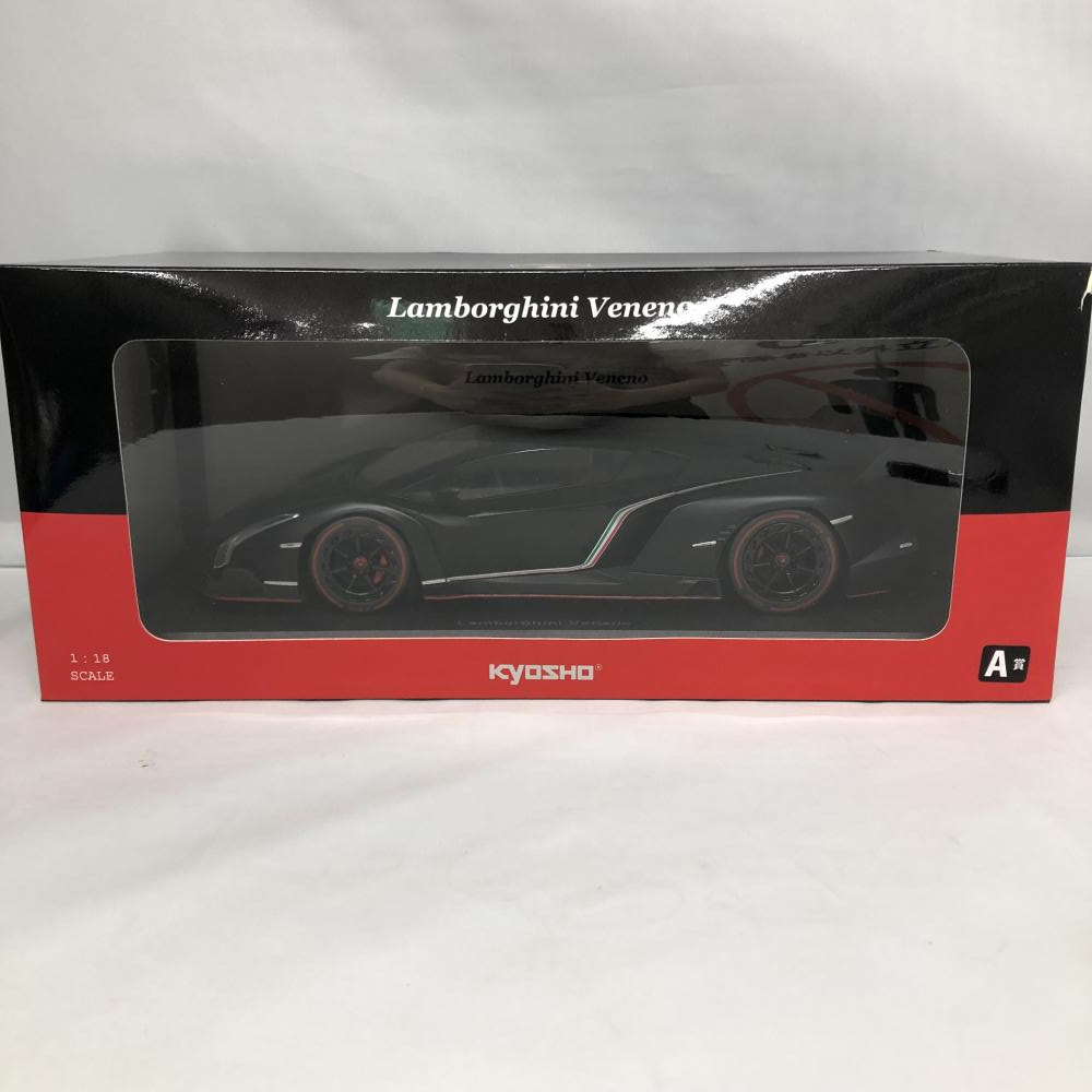 中古】ドアミラー破損/開封)京商 1/18 ランボルギーニ ヴェネーノ A賞 