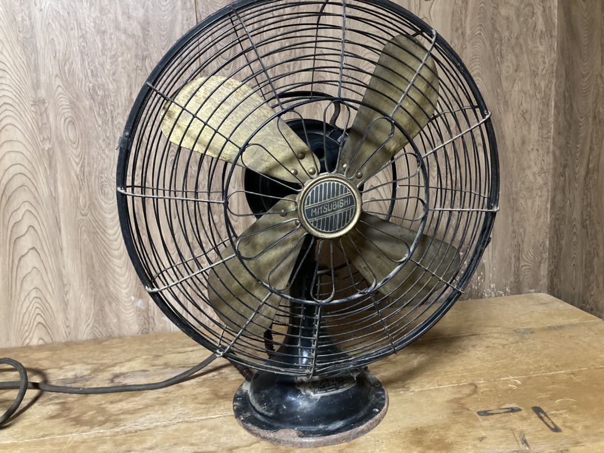 三菱 大型扇風機 S30-A2型 レトロ 難あり 三菱 扇風機 A-C Fan Motor