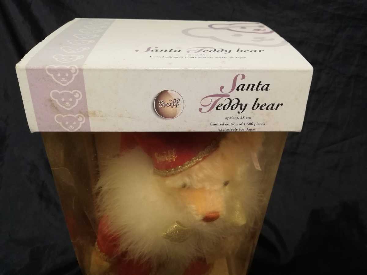 steiff シュタイフ Santa Teddy bear サンタ テディベア 2005 限定1500