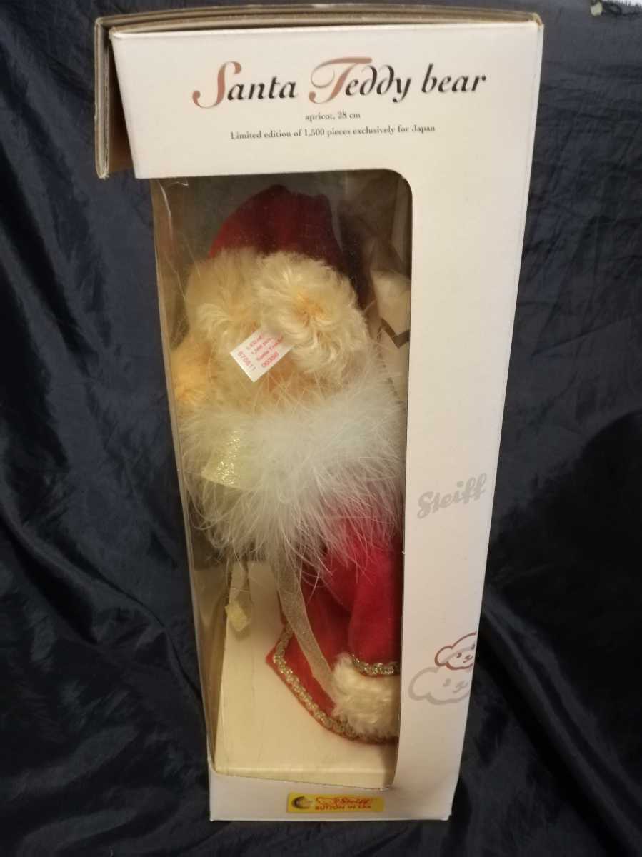 steiff シュタイフ Santa Teddy bear サンタ テディベア 2005 限定1500