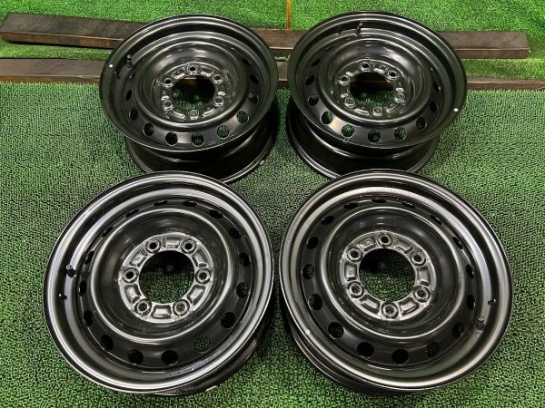 最新作，得価 200系ハイエース 新車外し 純正 スチールホイール 15 