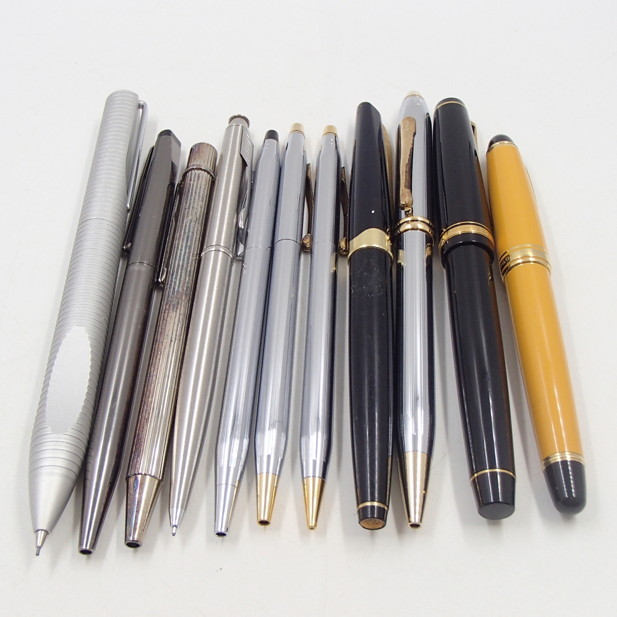 ◎Cartier カルティエ / CROSS / PILOT /PARKER /PLATINUM K18 /PILOT 14K /万年筆 ボールペン その他 まとめて 11点 筆記未確認◎MS