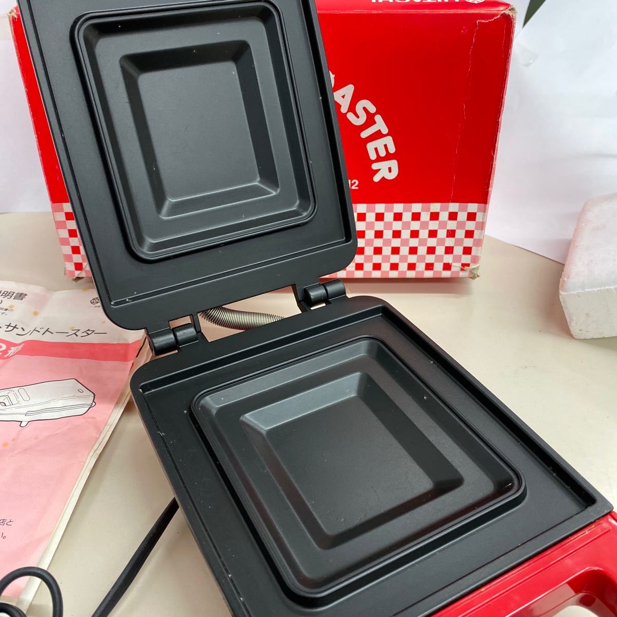 未使用動作品 EW-411 日本製 調理家電 日立ホットサンドトースター 