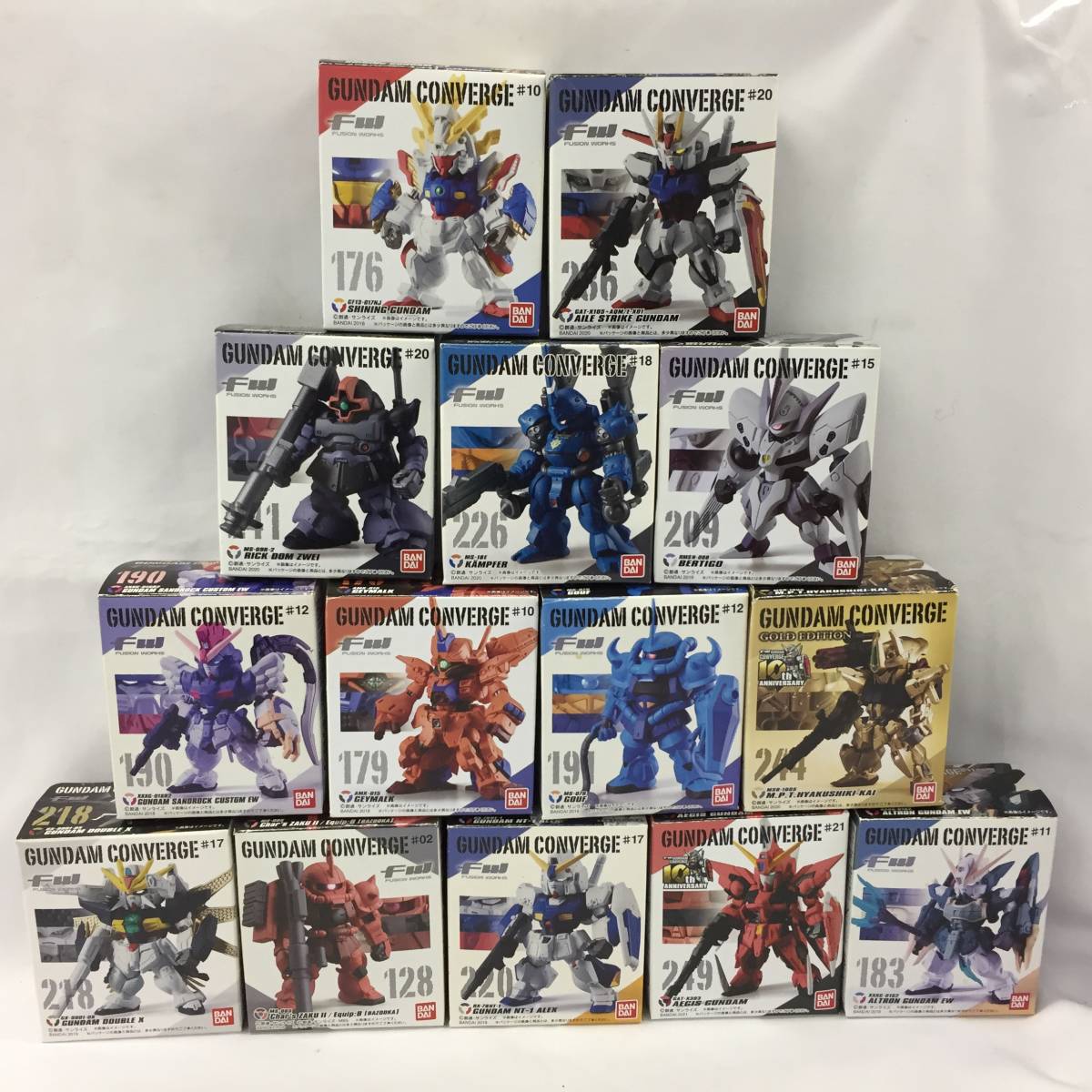 全国無料，安い 【1163865】GUNDAM CONVERGE ガンダムコンバージ 14体 