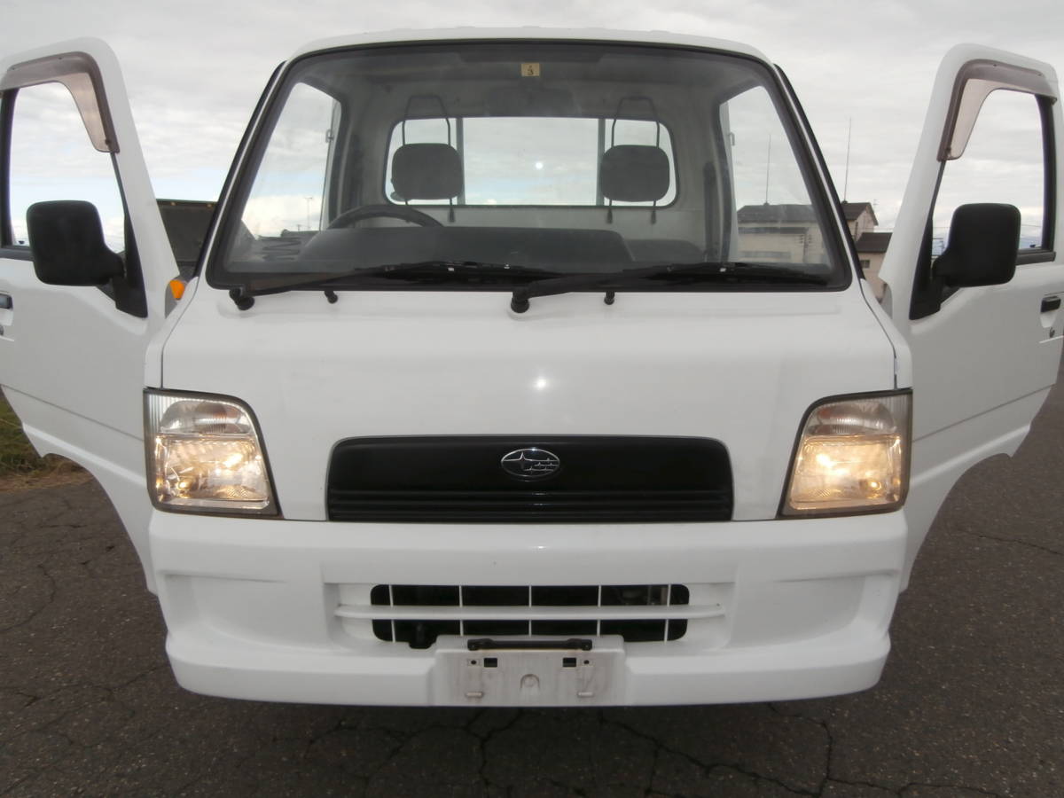 ななな ☆訳アリ☆スバルサンバー/T/4WD/H16/3/158130km/車検なし/F5/AC