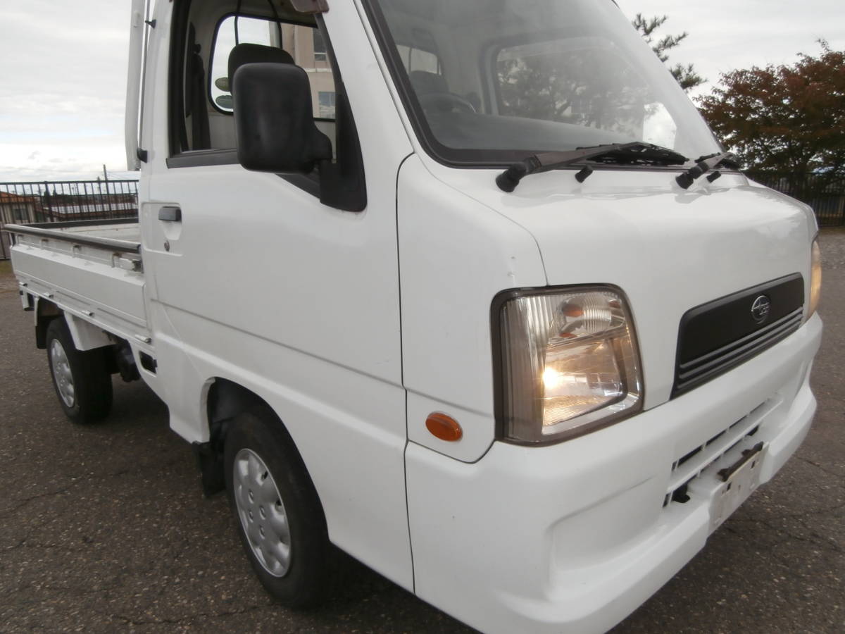 ななな ☆訳アリ☆スバルサンバー/T/4WD/H16/3/158130km/車検なし/F5/AC
