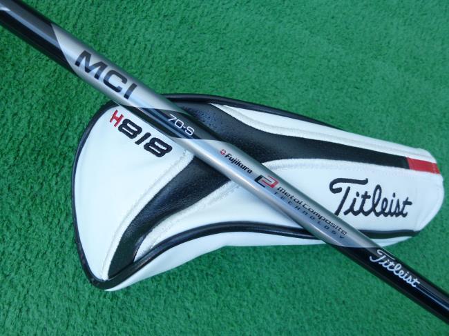 タイトリスト 818 H1 27度 MCI 黒 70-Sシャフト MCI ユーティリティ