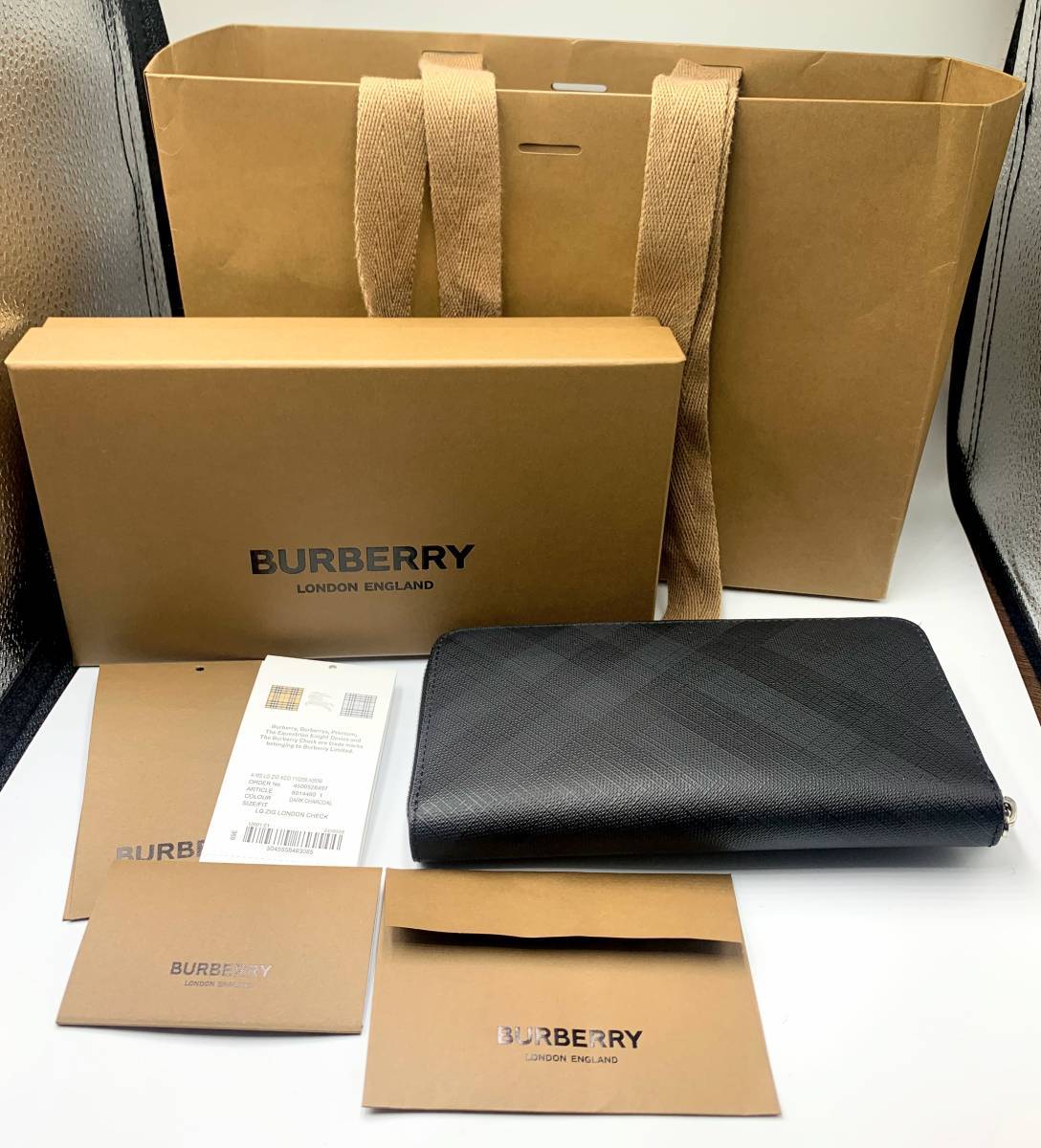 バーバリー 長財布 BURBERRY 財布 0 | 未使用品 ヴィンテージ チェック Burberry チェック柄 超美品 1 ノバチェック レザー 長財布の中古