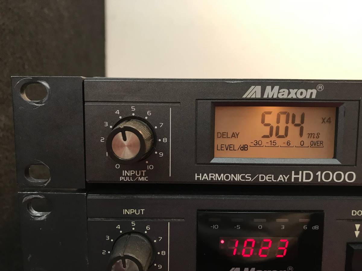 Maxon HD1000 Harmonics/Delay 中古 HD1000 Harmonics Maxon + WORKING Buy