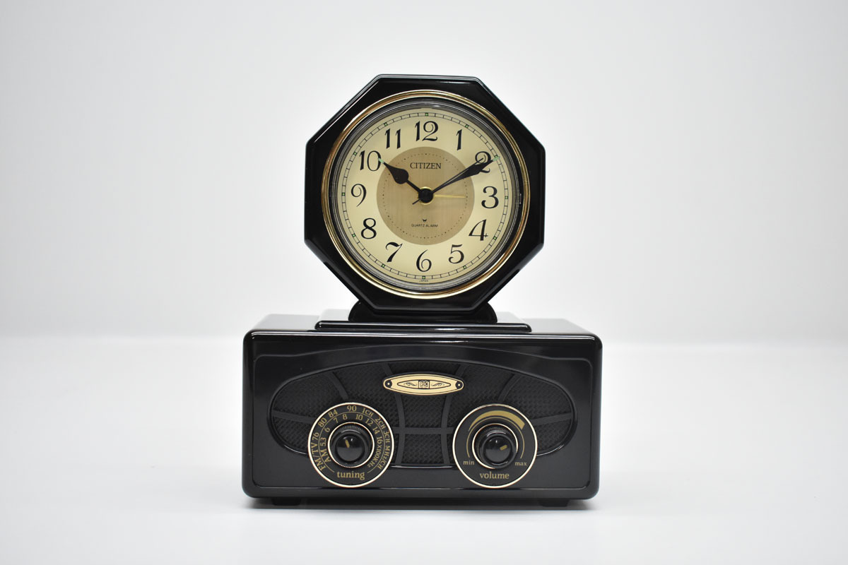CITIZEN ラジオクロック612 4RQ612-002 [シチズン][電池式][FM/AM 