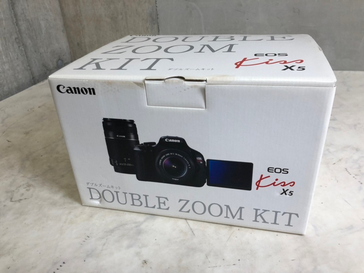 KF100945 Canon/キャノン デジタル一眼レフ EOS KISS X5 ダブルズーム 