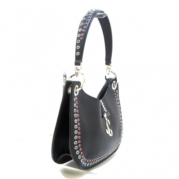 ジミーチュウ JIMMY CHOO ハンドバッグ ヴァレンヌホーボーS レザー 黒 