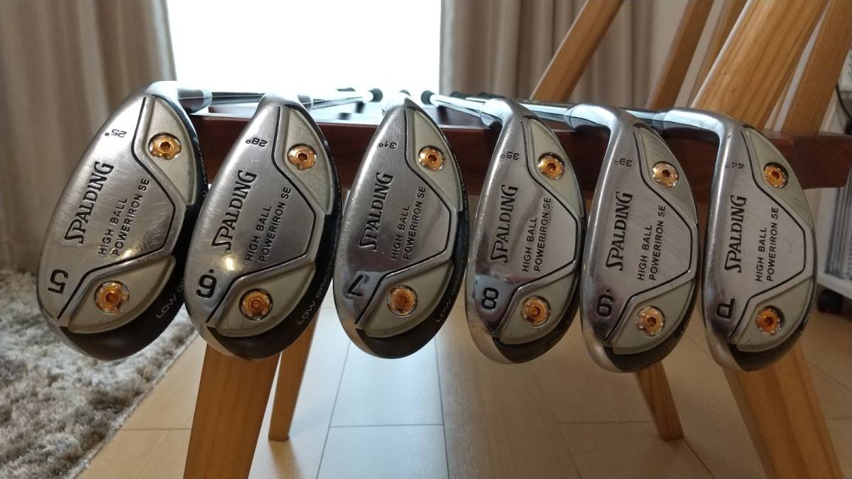 □□スポルディング HIGHBALL POWERIRON SE 6本セット□□ BALL 