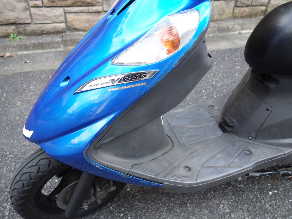 東京都 練馬区】スズキ アドレス V125G CF46A型 K6型 / 規制前フル 