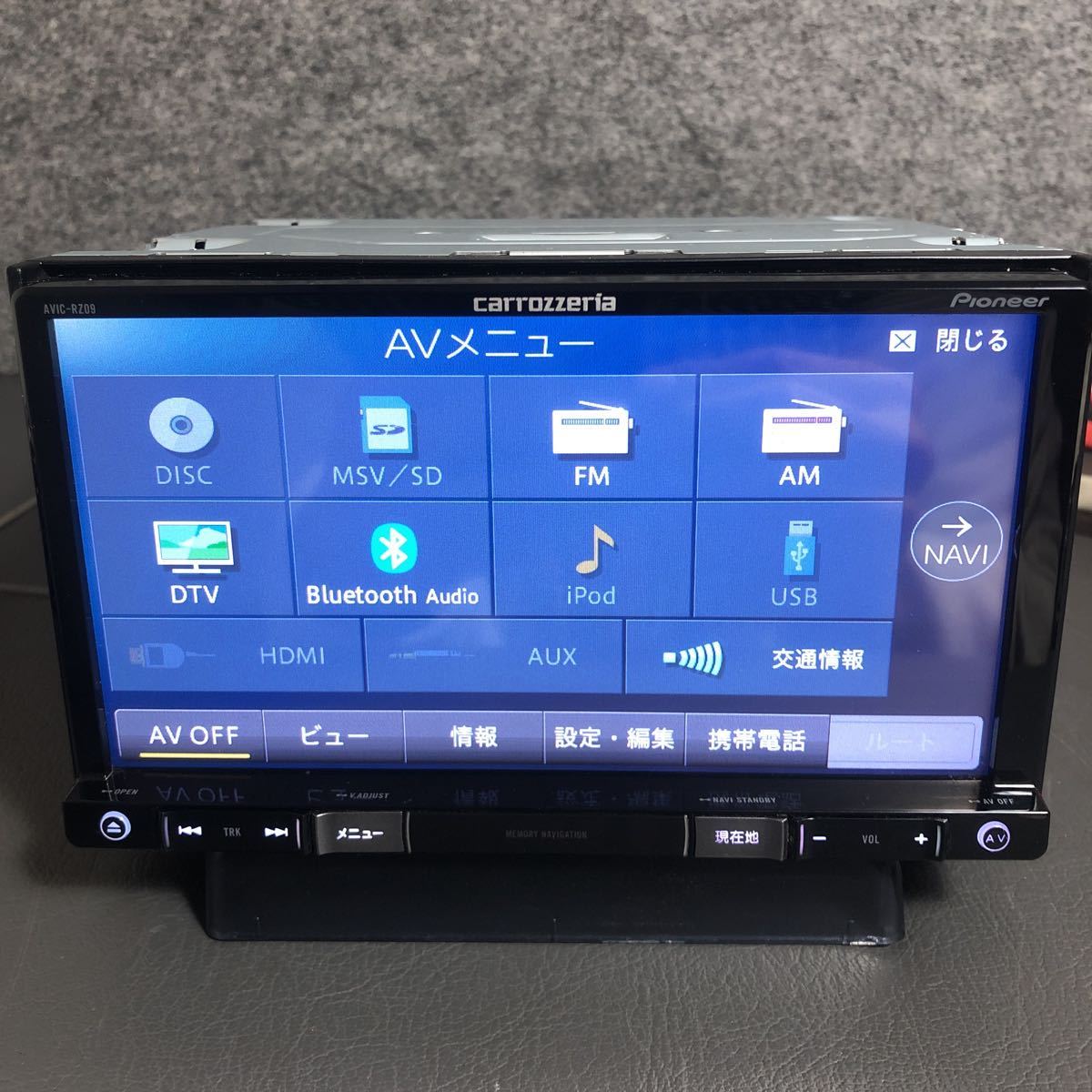 carrozzeria☆AVIC-RZ09☆Bluetooth♪HDMI♪ 【公式通販】