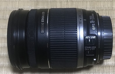 CANON EFS 18-200mm f/3.5-5.6 IS レンズフード(EW-78D)付き 家電、AV