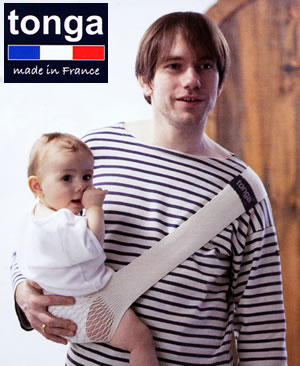 新品■tonga■トンガ*ベビーホルダー抱っこ紐*ナチュラルMサイズ_2