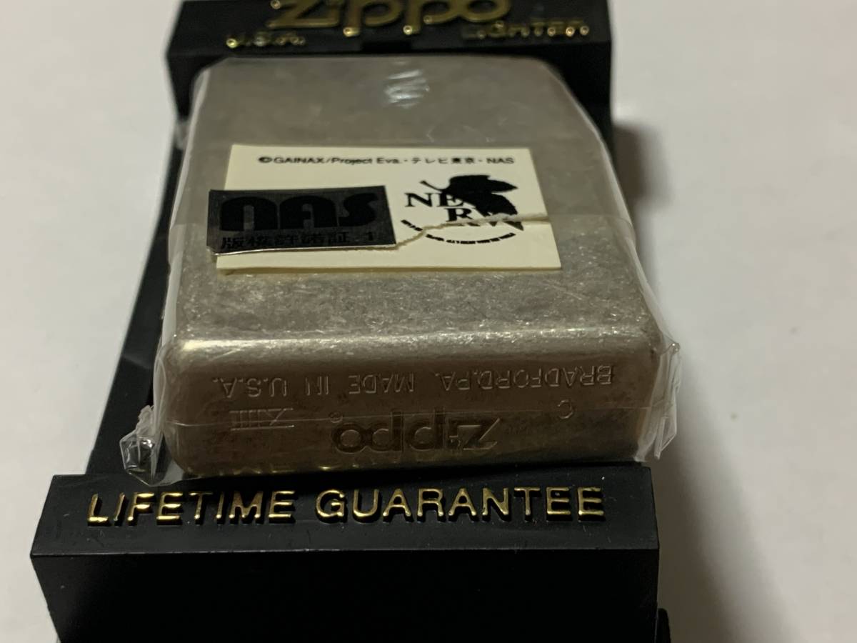 1997年 エヴァンゲリオン NERV ZIPPO 未使用 エヴァンゲリオン ZIPPO