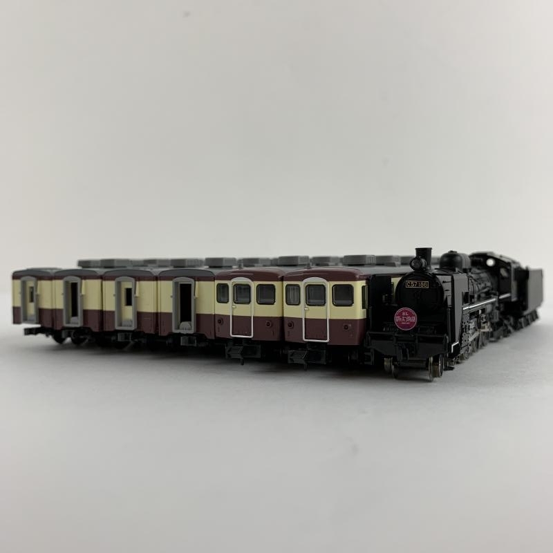 9-49＊Nゲージ KATO 10-403 12系”SLばんえつ物語” C57 蒸気機関車