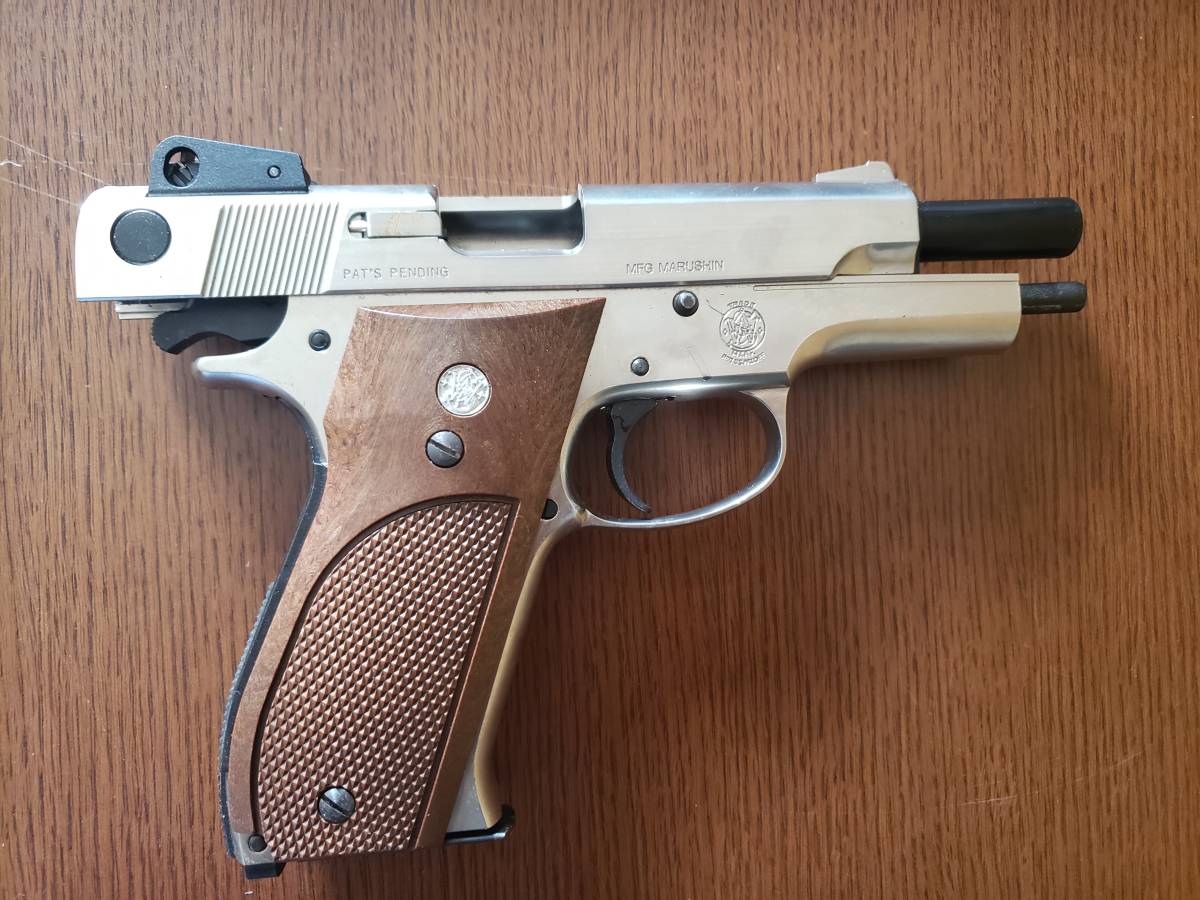 ☆マルシン S&W M439 PFCブローバック 発火式 ABSシルバー モデルガン