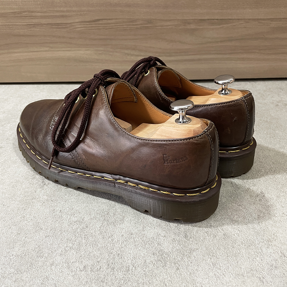 英国製◎Dr Martens 4ホール UK9 レザー シューズ 9 UK イングランド製 