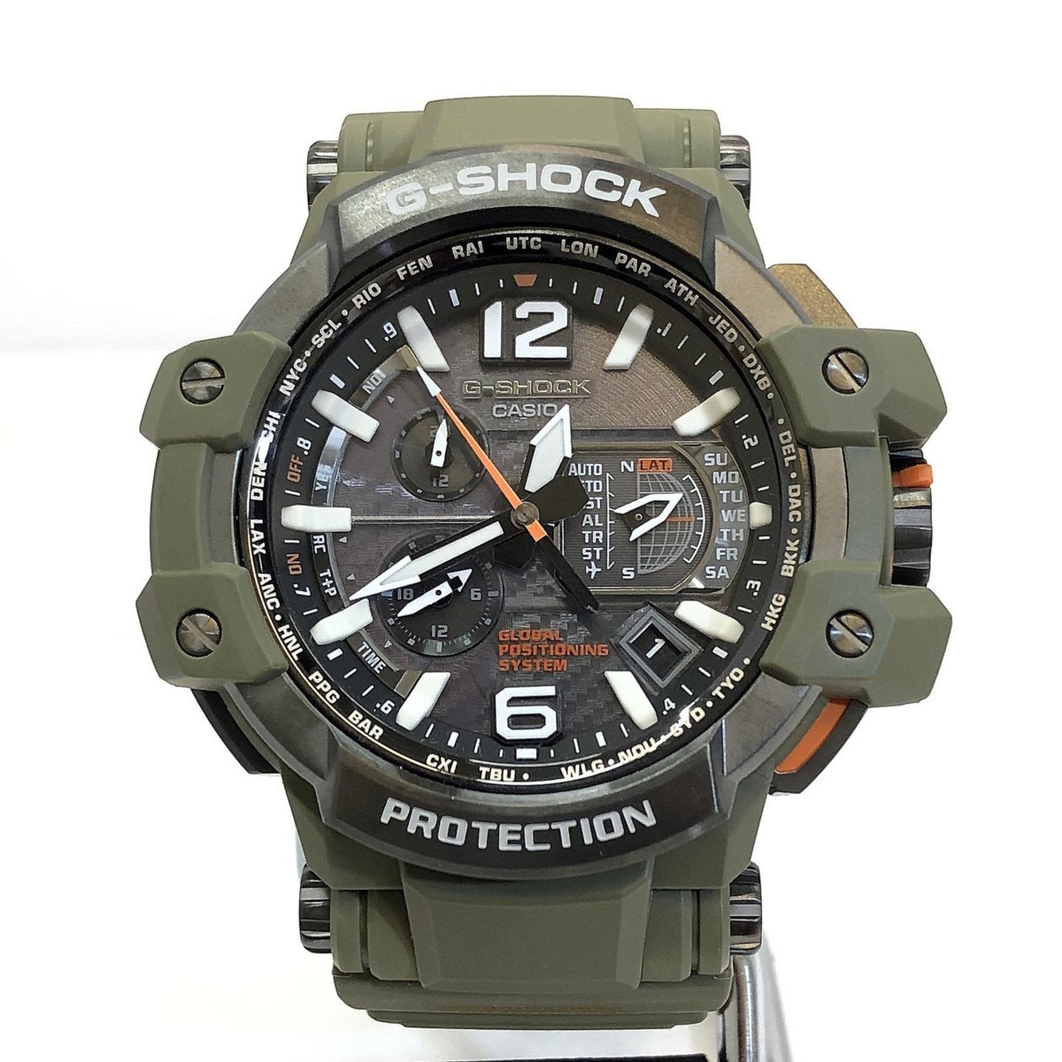 極美品 G-SHOCK ジーショック CASIO カシオ 腕時計 GPW-1000KH-3A 
