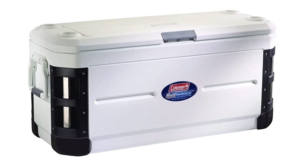 Coleman 200-Quart XP H2Oマリンクーラー、ホワイト