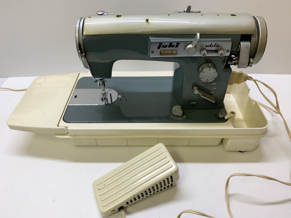 アンティーク 昭和レトロ アンティーク ミシン ジューキ JUKI EH9551 