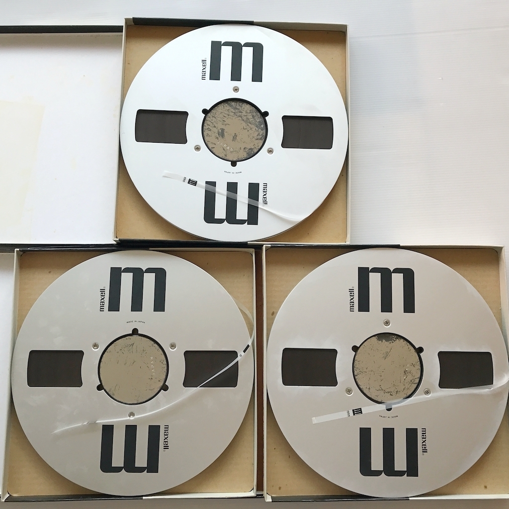 6枚まとめ】オープンリールテープ 10号 メタルリール maxell 【公式通販】