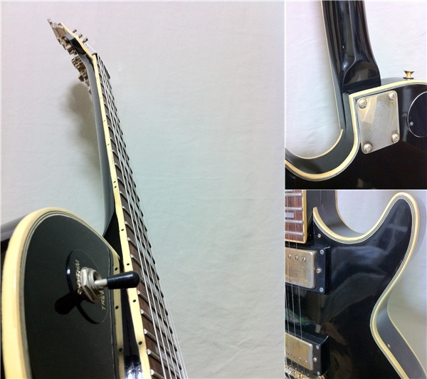 中古] BUROZE Les Paul Custom風 (レス・ポール・カスタム型)(本体