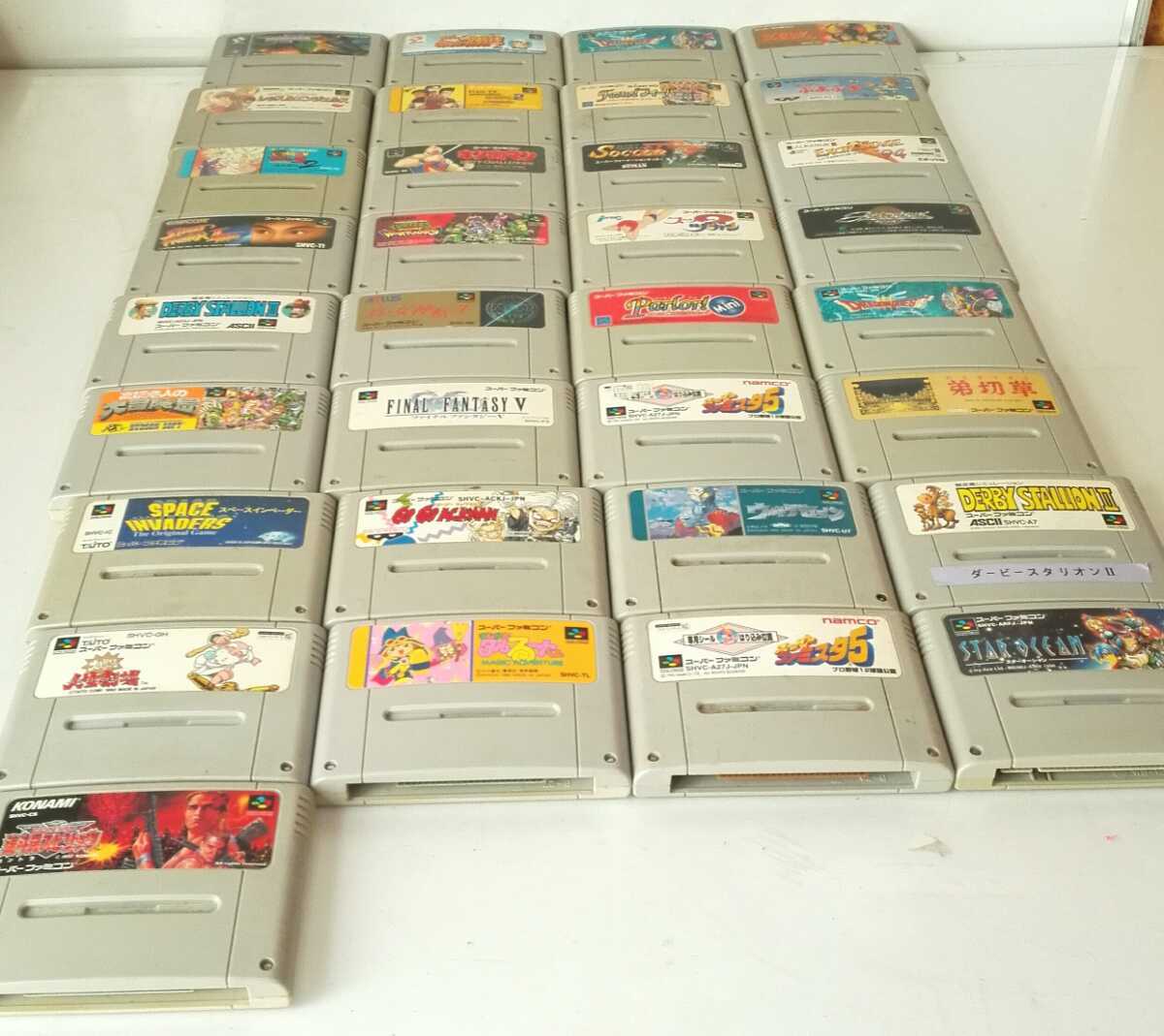 NO131 スーパーファミコンソフト（ 保存状態、悪） ジャンク 部品取り