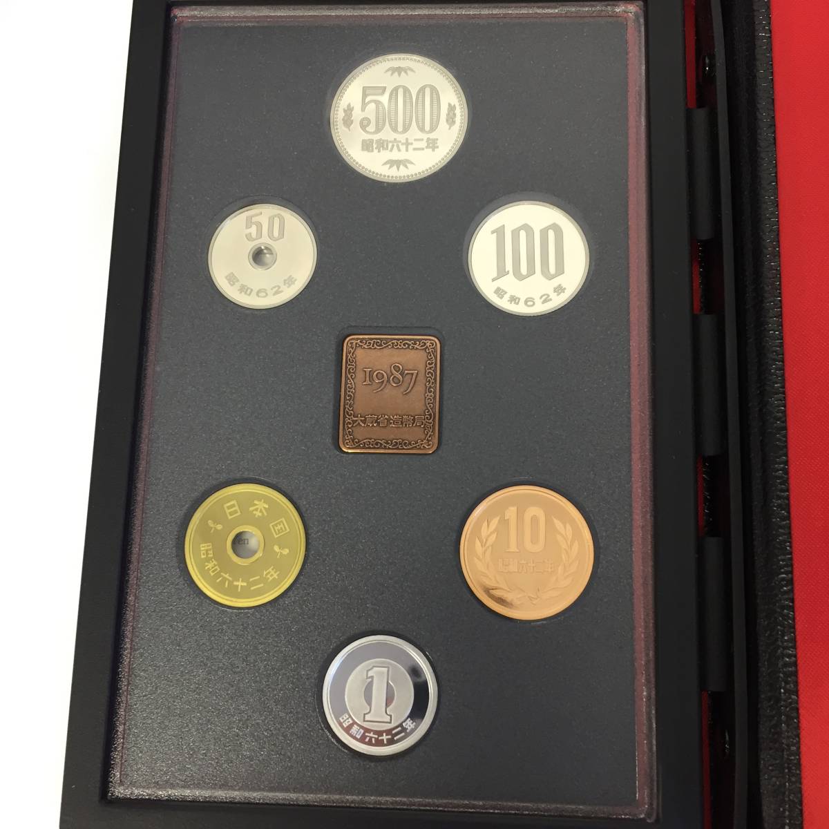 昭和62年 1987年 貨幣セット プルーフ貨幣セット Yahoo!オークション