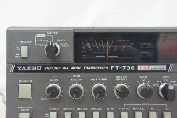 YAESU ヤエス 八重洲 FT-736 オールモード FT-736M 無線機 - 無線