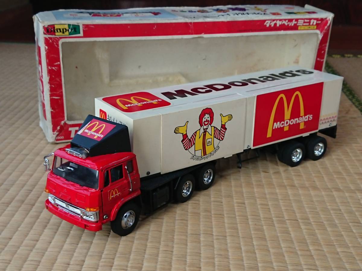 ダイヤペット 三菱ふそう バントレーラー マクドナルド デコトラ