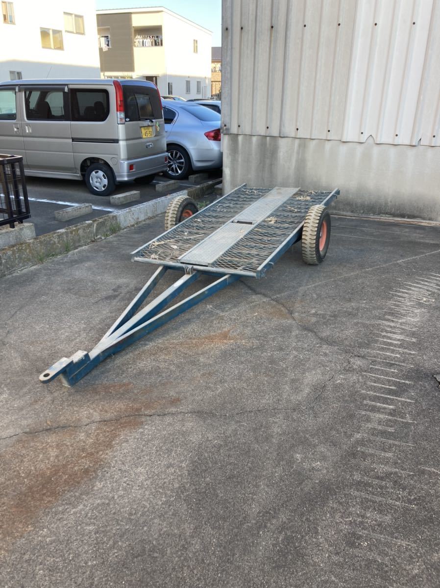 車両紹介 本宮運輸有限会社 中川車輌コンバインカー最大積載量1200kg 