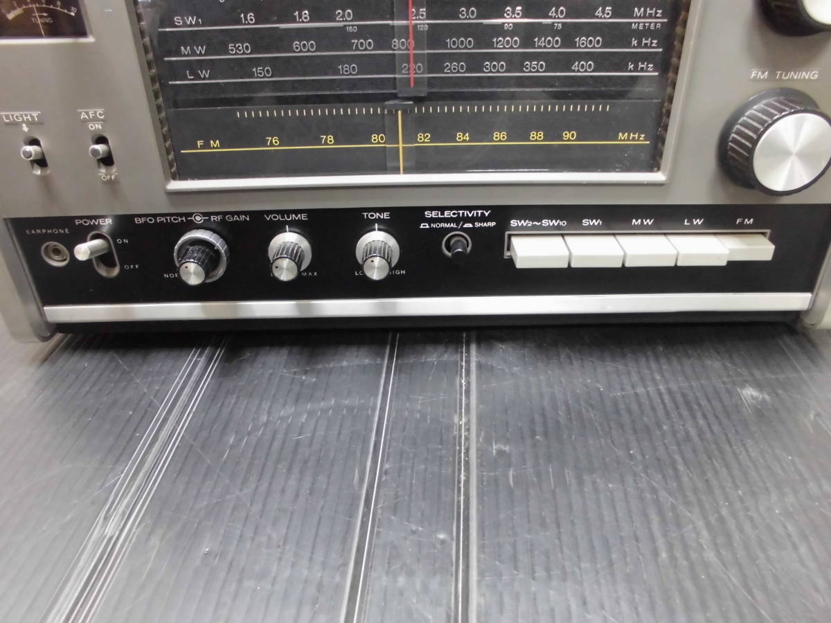 SONY ソニー CRF-200 AM/SW/FM/LW BCLラジオ WORLD ZONE 13 ワールドゾーン