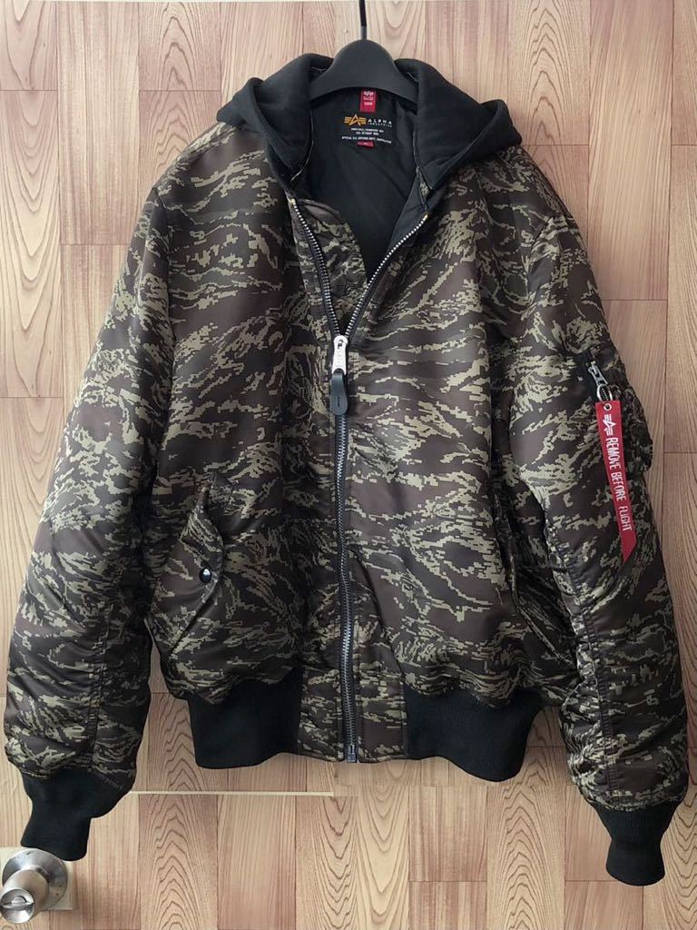 みどり】ALPHA N-1 デッキジャケット Lサイズ アルファ みどりALPHA N