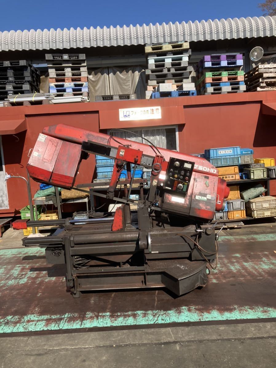 限定SALE，低価 N-1378 アマダ AMADA バンドソー 型式H-750HD 年式1991 3相200V 角度切り み 引き取り限定 チャーター便手配可能(バンドソー)｜売買されたオークション情報、yahooの商品情報をアーカイブ公開 - オー 木工用