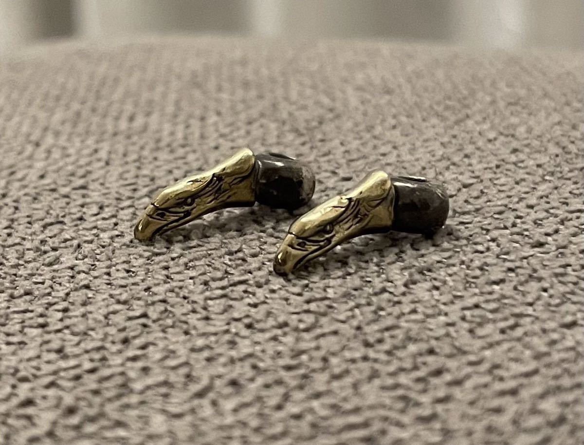 goro's ゴローズ イーグルペンダント トップ k18メタル付き