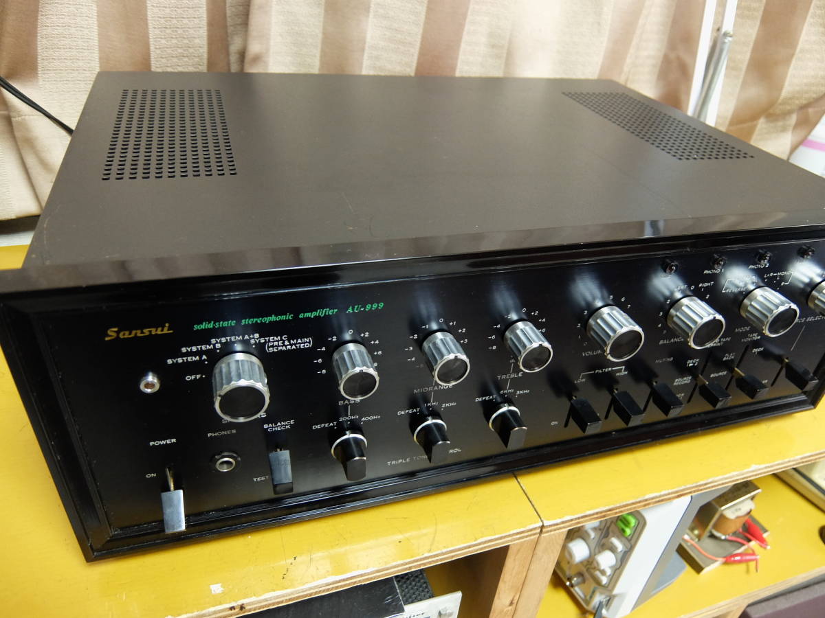 本格プリメインアンプ】SANSUI A-α77 良品 納得の高音質 お勧めです