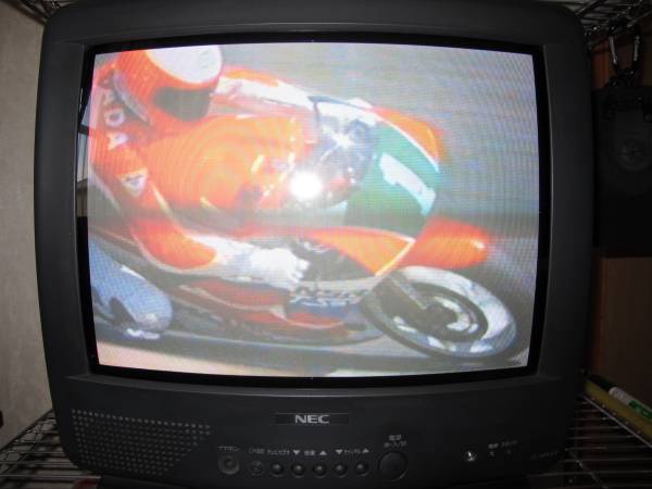 NEC カラーテレビジョン受信機 C-14R40 ブラウン管テレビ 本体 NEC 14型ブラウン管テレビ C-14R43 中古 欠品無し 95年製(ブラウン管