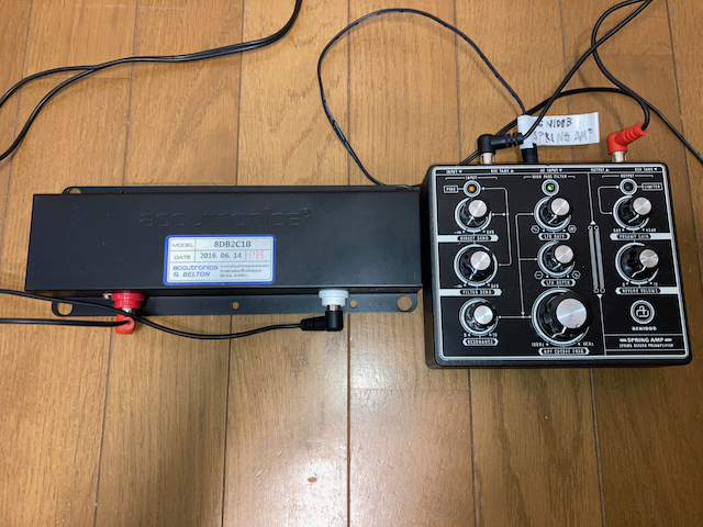 中古 Benidub Spring Amp　初代 + BELTON リバーブタンク