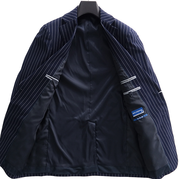 スーツ 新品 ミスタージュンコ 2WAY ストレッチ ストライプ AB5 ダブル