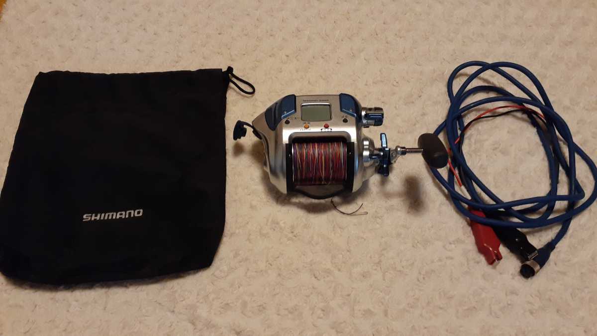 SHIMANO 4000HP シマノ 電動丸 電動リール 糸付き SHIMANO4000HPシマノ