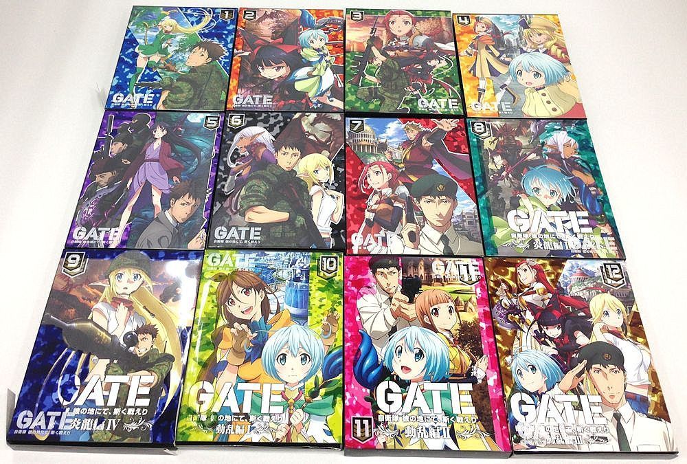 Q790a☆[DVD+Blu-ray+CD] 「GATE 自衛隊 彼の地にて、斯く戦えり